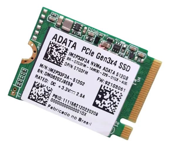 SSD M.2 NVMe 512GB 2230 PCIe 3.0 X4