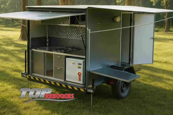 Trailer de camping, direto da fábrica Top Reboques, modelo R11.