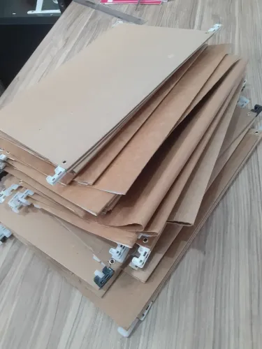 Pastas suspensas para arquivo