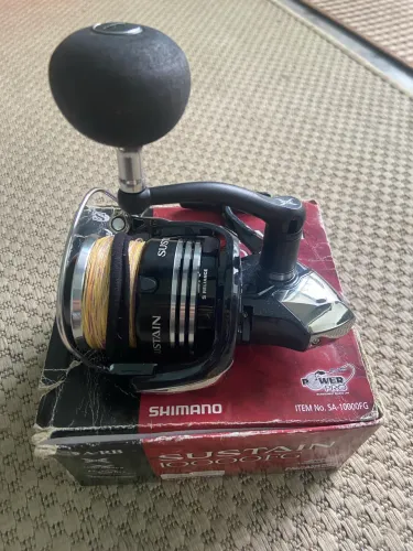 Molinete shimano sustain 10000 fg