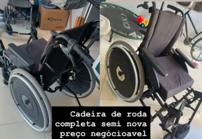 Cadeira De rodas Semi nova