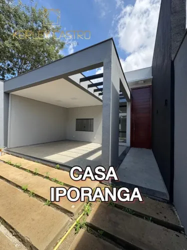 Vendo Linda Casa Nova de 03 Quartos/01 Suíte - Iporanga - em Sete Lagoas, MG.