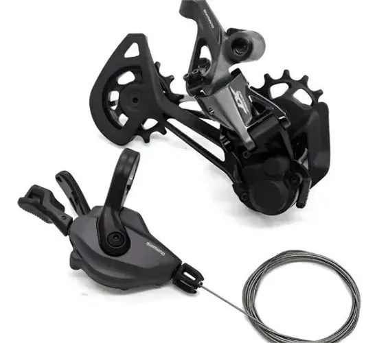 Câmbio e alavanca deore xt 12v