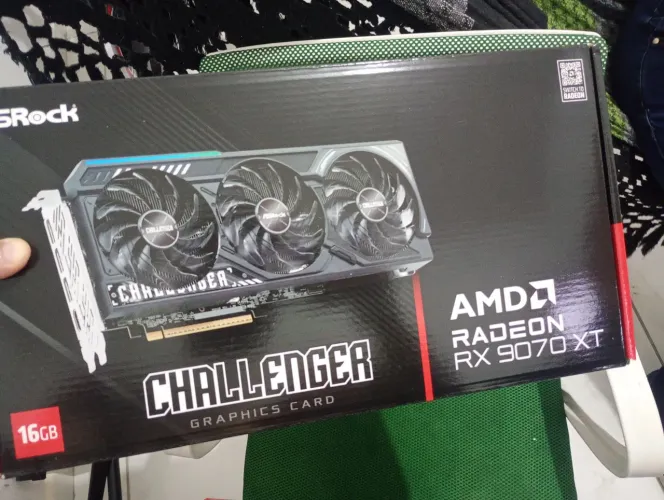 Rx9070XT Asrock Challenger
