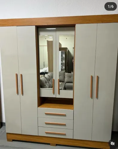 Guarda Roupa Casal ACP Débora - Novo e embalado!!