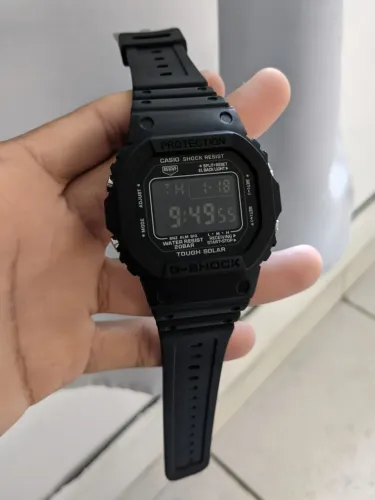 Relógio Masculino à Prova D'água Digital Casio G-Shock Preto 