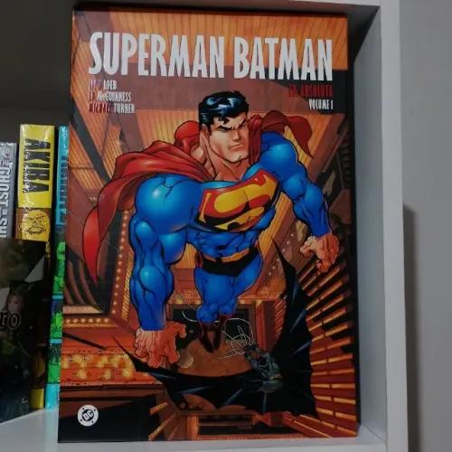 HQ Superman e Batman Edição Absoluta Volume 1 - Jeph Loeb - Panini