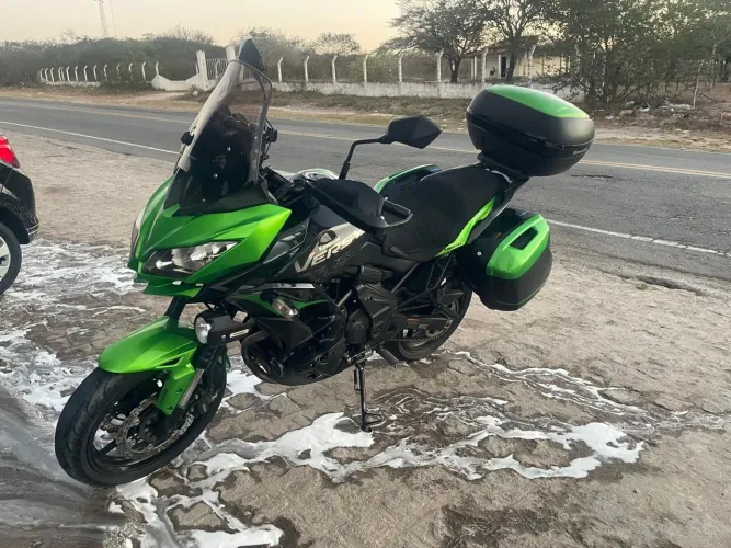 Kawasaki Versys 650 Tourer 2021 Emplacada - Versys toring 650 3 Baus -36.000 Km -Kavasaki