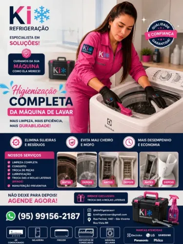 Conserto de máquina de lavar