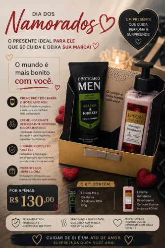 Kit dia dos namorados