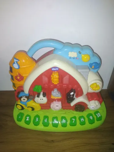 Brinquedo Bilíngue Chicco Animais