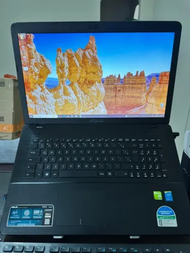 Notebook ASUS Intel Core i5 5200U 2.20GHz 12GB RAM HD 1T + 250GB SSD SanDisk Plus Tela 17"