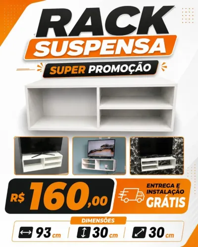 Rack suspenso mdf 