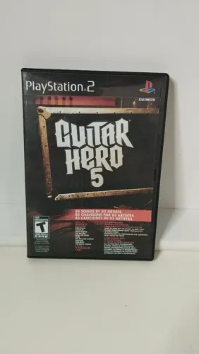 Jogo Original PS2 Guitar Hero5 R$:150 Reais 