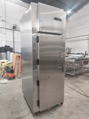Mini câmara inox -5°C 1300L 1 porta 1100×900×2090 