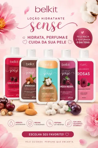 Loção Hidratante Sense 475ml