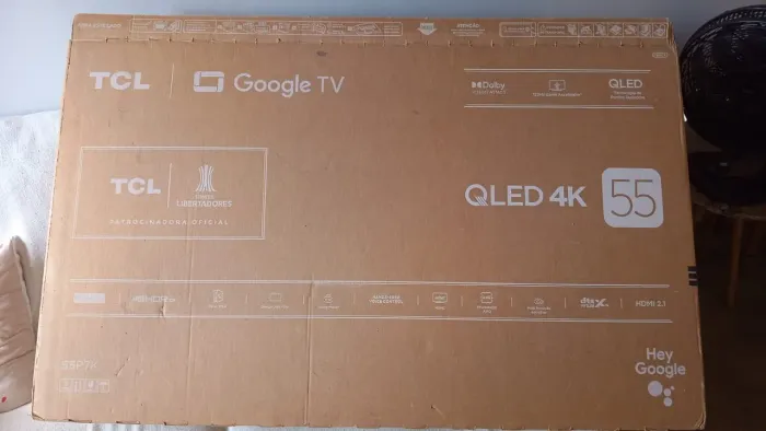 TV TCL QLED 4K 55? Google TV - 5 meses de uso