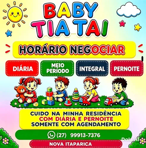 Babá com experiência