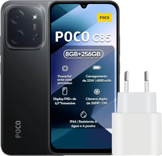 XIAOMI POCO C85 256GB/8GB RAM - 1 ANO DE GARANTIA