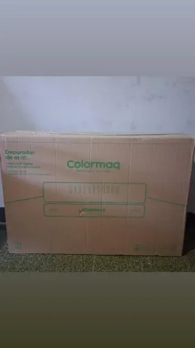 Depurador de Ar Colormaq Cook 80cm Preto Novo na Caixa