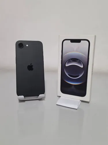 iPhone 16e 128GB Preto, Bateria 91%, Caixa e Nota Fiscal