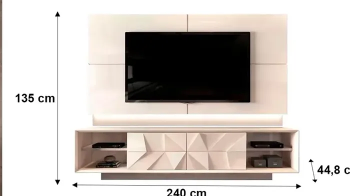 Painel Domani off white