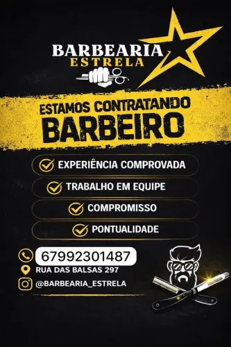 Estamos contratando Barbeiro (a)