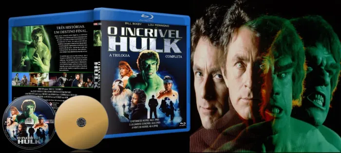 HULK TRILOGIA FILMES BLU-RAY
