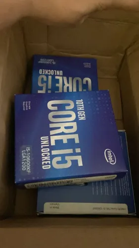 Processador Intel Core i5-10600KF 4.1GHz (Até 4.8GHz) LGA 1200 - Novo / Lacrado