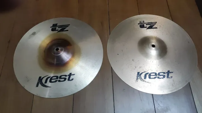 Pratos bateria Hi hat 14' krest