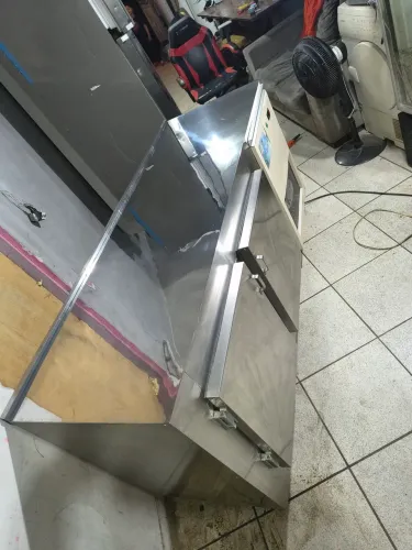 Balcão refrigerado inox 220v controle digital de temperatura entrega grátis hoje mesmo 