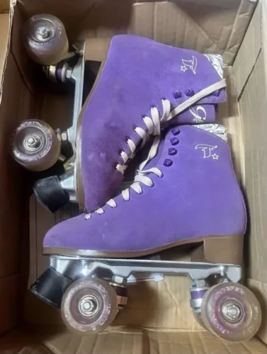 Patins Roller Roxo 36/37