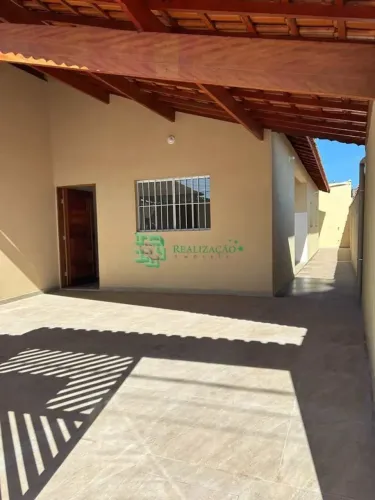 Casa nova em Mongaguá no Bairro Jussara