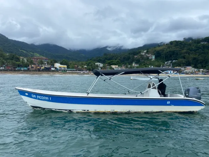 Lancha rápida táxi boat avatar com Yamaha f90 hp 4 tempos