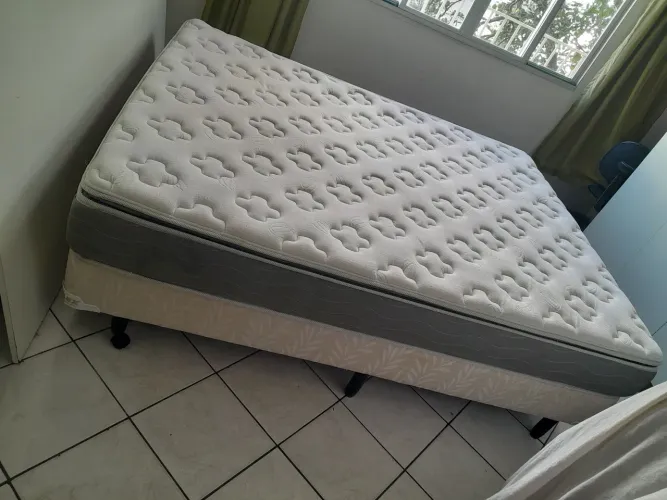 VENDO CAMA BOX CASAL