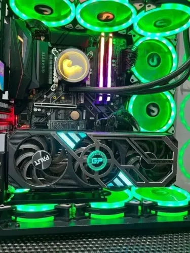 Placa de vídeo RTX 3070TI Palit GamingPro 8GB GDDR6 COM CAIXA