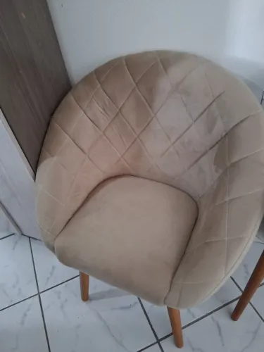 Poltrona em Suede