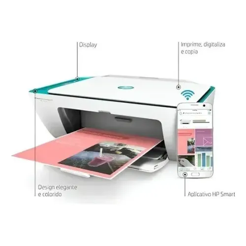 HP DeskJet Ink Advantage 2676 Assistente Voz Alexa, Google Home etc