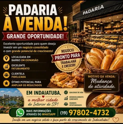 Vendo Padaria