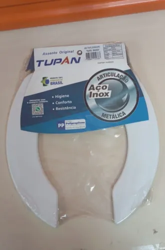Assento Tupac Plus Care Duraguard Branco