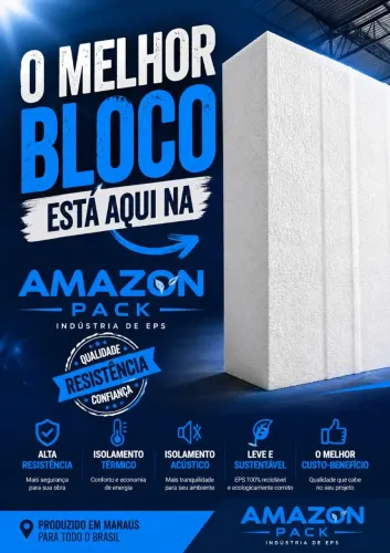 Blocos em EPS direto de Fábrica