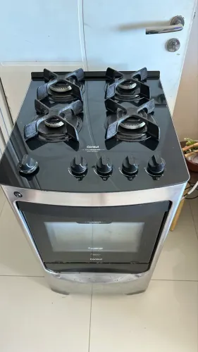 Fogão Cônsul Mesa De Vidro