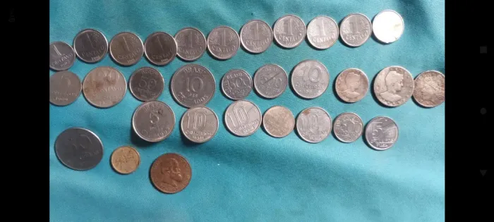 31 moedas antigas