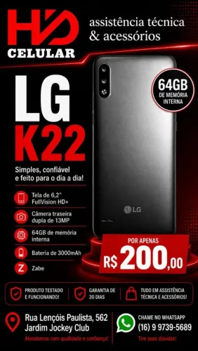 LG k22