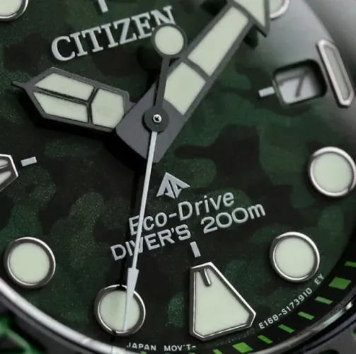 Relógio Citizen Promaster Titanium Eco-Drive BN0228-06W 200m Full Set