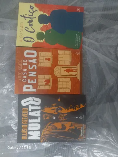 Trilogia Naturalismo Aluísio Azevedo - O Cortiço / Casa de Pensão / O Mulato - Novo