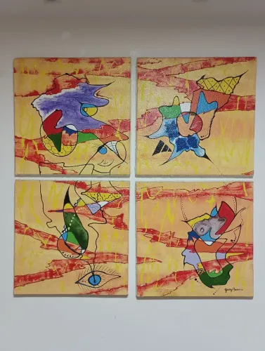 Quadro abstrato