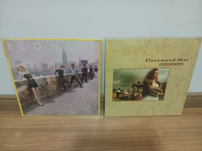 Disco vinil Fleetwood Mac e Blondie
