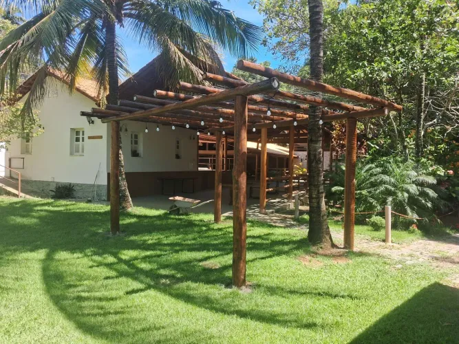 Pergolado rústico
