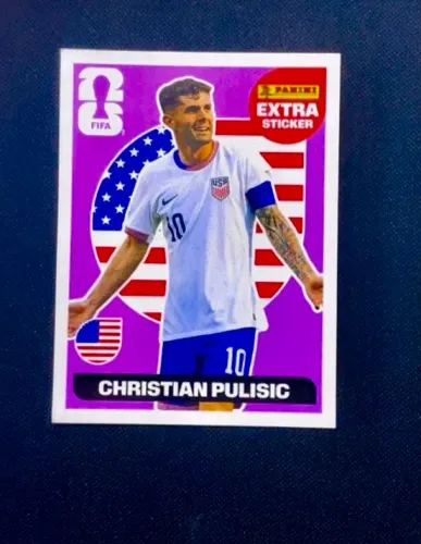 CHRISTIAN PULISIC LILÁS figurinha da copa do mundo de 2026
